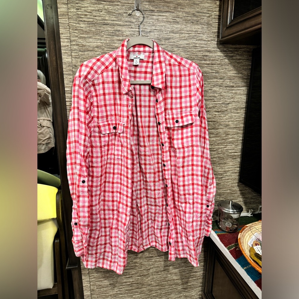 Women’s Draper James Lands End Button Top